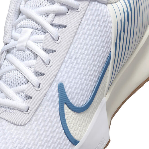 Nike (nike) kangyou.com 24 мужская обувь Nike React Vapor NXT Профессиональная теннисная обувь спорт и повседневная обувь DR6191-107 Белый и синий 24 French Open 42 /8.5/26.5см