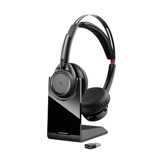 缤特力B825/FOCUS UC主动降噪蓝牙耳机头戴式双耳无线商务办公耳机 会议蓝牙耳麦 Focus uc/B825M 主动降噪 带底座