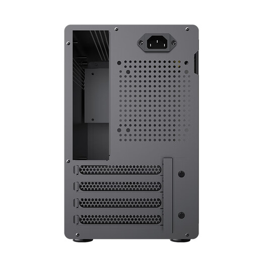 游戏帝国（GAMEMAX）Spark火种Mini手提电脑机箱/ITX塔式散热黑色Typc-C（0.8mm/侧透/便携小钢炮/ATX电源）