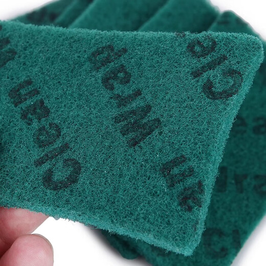 Klinlai baking soda decontamination scrubbing dish scouring pad household cleaning sponge can not wipe off hair thickened absorbent rag 8cai scouring pad