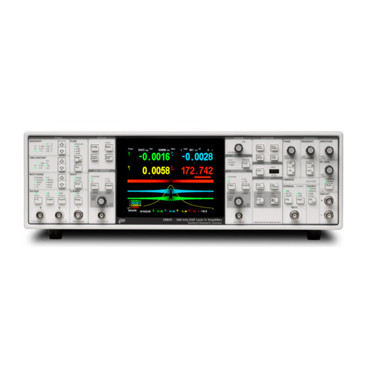 SR860/SR865A/SR830/SR810/844 Phase Lock усилитель Srs Stanford Lock