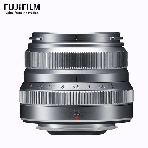 FUJIFILM Fuji New Mirrorless Camera Lens Series International Version Kit Lens X Mount XF35mmF2 R WR Silver Standard