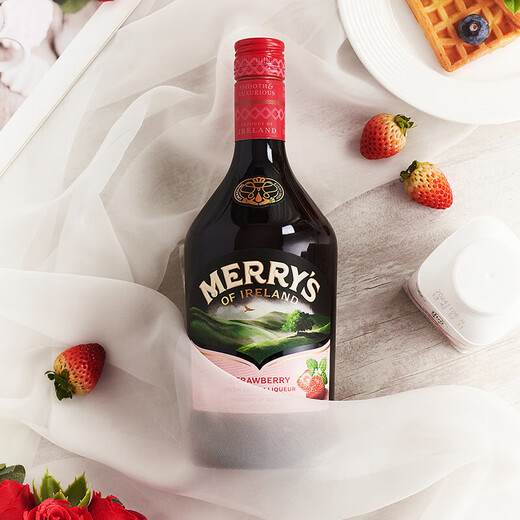 Bailijundu importiert fremden Wein Süßwein Likör Likör Creme Likör Creme Geschmack Vorermischter Wein Melissa süßer Erdbeergeschmack