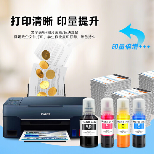 
Changping is suitable for Canon G3831 G3830 G3891 G3836 G3880 G4891 G4881 G4880 G2860 G2820 G1820 1830 1831 2870 Printer ink