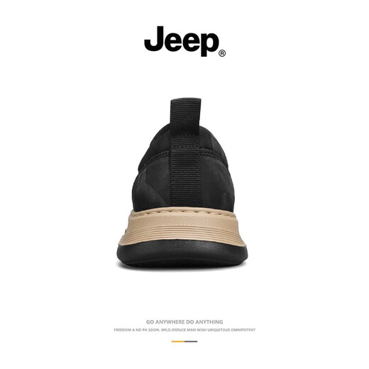 Jeep Men's Shoes Summer 2025 Nuevos zapatos de lienzo para hombres de suela suave y transpirable para hombres, zapatos de hombres perezosos modernos 39