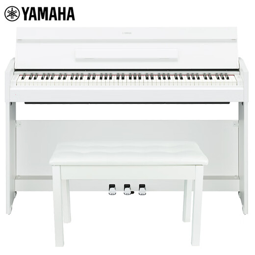 Yamaha YDP-S55WH Piano eléctrico 88 Key Heavy Hammer Tres pedal VERTICAL VERTICAL PIANO ELECTRÓNICO ELECTRÓNICO WHITE