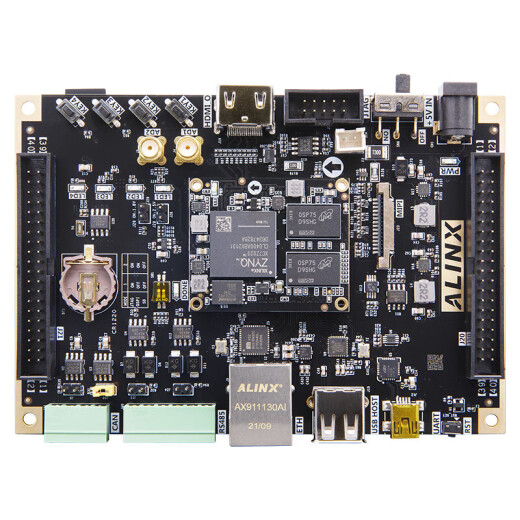 Black Gold FPGA Development Board Xilinx Zynq 7020 Tablero de desarrollo 7010 7000 Linux AN9767 Paquete de recolección de la factura ordinaria Información de marcas AX7Z010