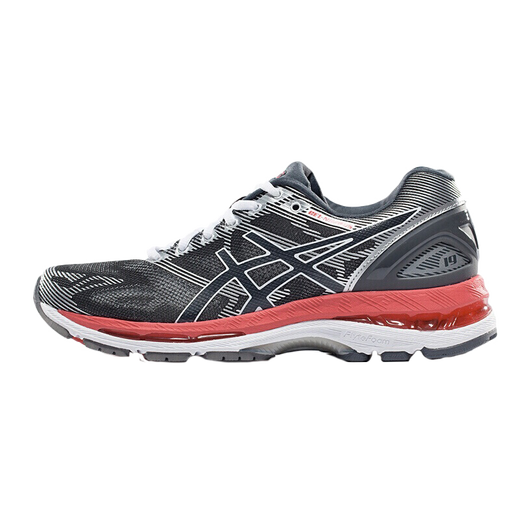 [70% Nouveau] Asics Gel-Nimbus 19 Chaussures de course stables de sport pour femmes T750N-9719 Gris / rouge / blanc 39