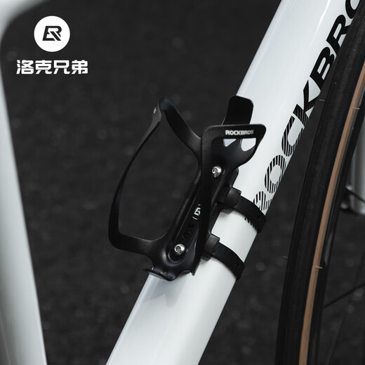Rock Brothers Bicycle Water Bottle Cage Base Conversion Mounting Bracket Mountain Road Bike Water Cup Holder Cycling Equipment Black