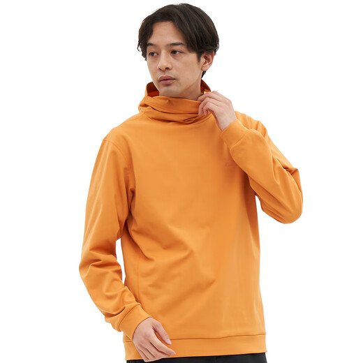 DAIWA autumn and winter DE-9223 cold-proof hooded long-sleeved shirt warm round neck pullover top autumn and winter fishing clothing DE-9323 round neck style-black M