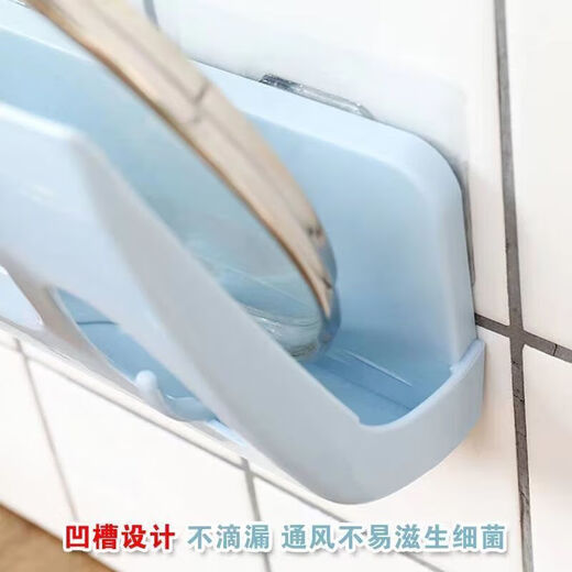 Nan Ruoying home punch-free kitchen pot lid rack wall-mounted multi-functional chopping board rack storage rack kitchen knife rack wall storage rack storage rack white