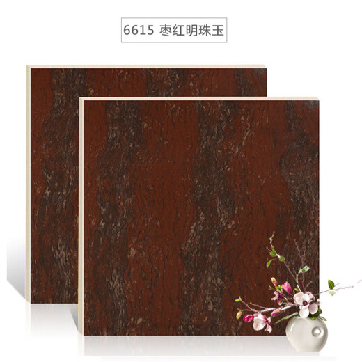 XMSJ dark polished tiles violet red gold dots 600800 threshold tiles maroon Pilates floor tiles starting from 5 boxes Indian red 600*600