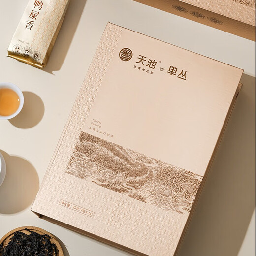 天池茶叶乌龙茶凤凰单枞金山一盒识单枞品鉴有机特级单枞茶礼盒装