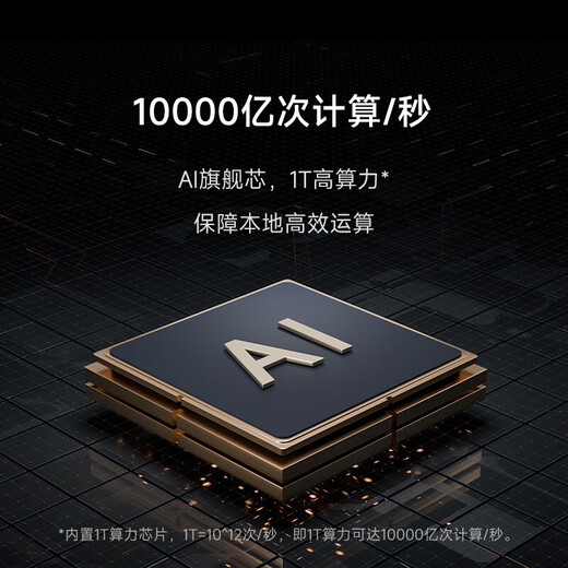 小米（MI）智能摄像机C700 800万像素4K超清家用监控摄像头360度全景婴儿监控AI人形侦测 小米智能摄像机C700