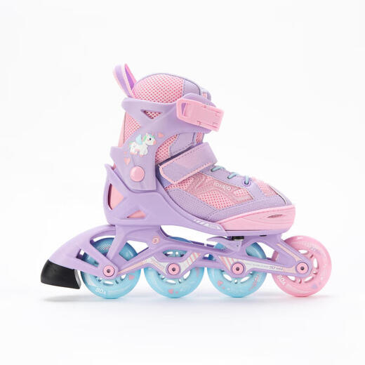 Decathlon children's adjustable, safe and comfortable roller skates Dream Unicorn must-have for physical education classes 4265913