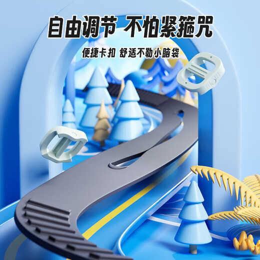 Li-NING (LI-NING) children's large-frame swimming goggles for boys and girls waterproof and anti-fog swimming goggles professional high-definition diving goggles 5346 navy green