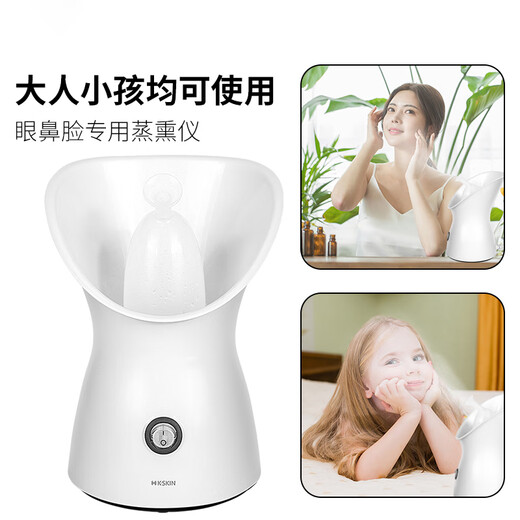 Golden Rice Hot Spray Facial Steamer Replenishing Moisture Facial Steamer Nano Sprayer Home Facial Beauty Instrument Facial Humidifier Smoky Face Steamer Open Pores Traditional Chinese Medicine Facial Steamer Girl Gift Ivory White