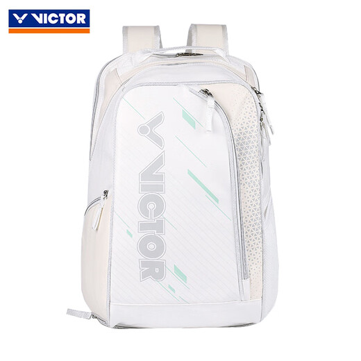 
Victor Victor New Badminton Bag Large Capacity Backpack Independent Shoe Cluster Badminton Racket Pack Sports Backpack BR7009 BR7009 White