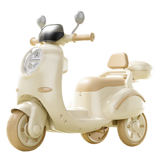 Jingwu Children's Electric Bike Motorcycle Remote Control Toy Car kann für zwei Personen sitzen, die 1-10 Jahre alt sind, Kinderbabygeschenk [Maidinmi] 6V Dual Drive + Fernbedienung + Frühschulbildung Starker Motor + langlebige Akkulaufzeit + Genießen Sie diese Erfahrung