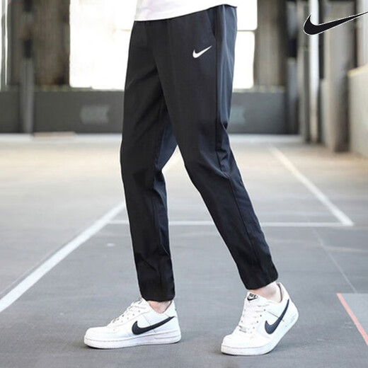 耐克（NIKE）运动套装男2025春季新款夹克外套立领梭织训练服薄款快干休闲裤长 DM6627-010/单件长裤  XL