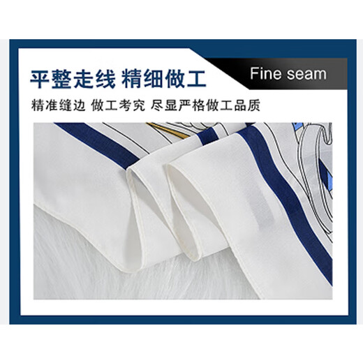 上海故事小方巾丝巾女士春夏70cm时尚中方巾送长辈妈妈生日礼物 梦兰花灰底 70*70CM