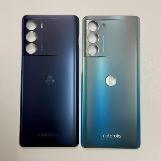 X-Applicable Motorola E S30 Original Heckabdeckung Moto XT2175-2 Batterieabdeckung Mobiltelefon Hülle Hülle Abdeckung Gletscherblau