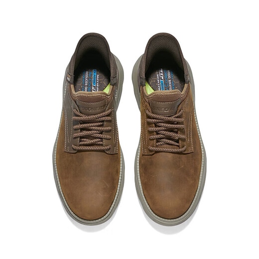 Skechers flash wear shoes men's shoes summer thin casual business shoes soft sole pedal derby shoes comfortable work shoes 205046
