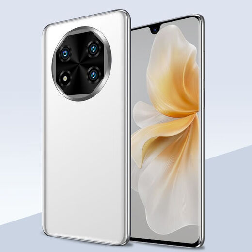 8.5-inch ultra-thin large screen new 512G full network smartphone to play King of Games with high volume 5 elderly white [new large screen] 12+512GB
