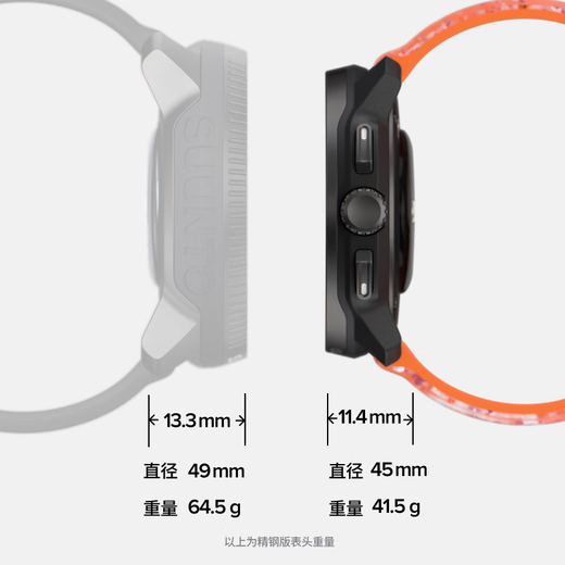 Suunto Race S Leichtgewicht