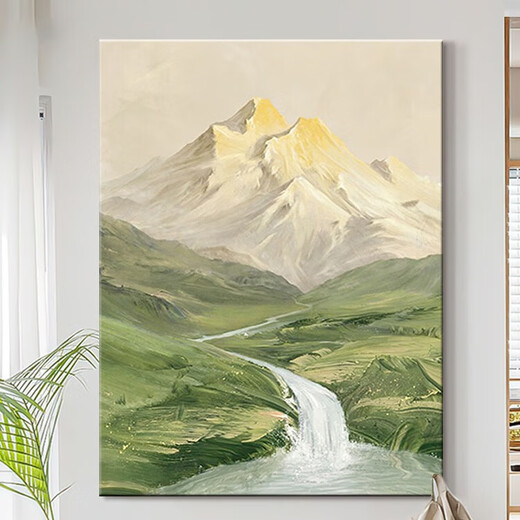 Bo Naling Rizhao Jinshan scenery diy digital oil painting filling and coloring living room and dining room large size oil hand-painted decorative painting Rizhao Jinshan [103 main picture] 40*50