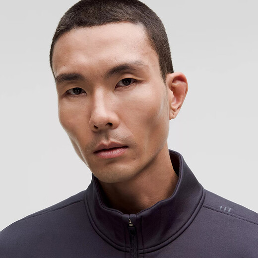 lululemon丨Zeroed In 男士运动夹克 *抓绒 LM3FQCS 夜幕黑 L