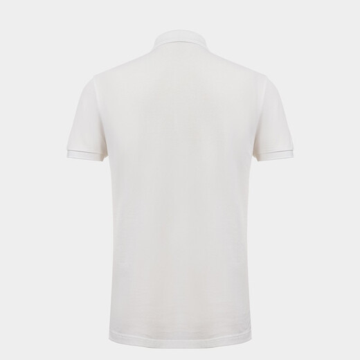 MAILYARD/Melya Short-sleeved T-shirt Pure Cotton Business Casual Men's Lapel Fashion 724 White M /48