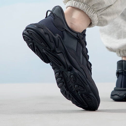 ADIDAS阿迪达斯三叶草男鞋女鞋秋季新款运动鞋OZWEEGO潮流休闲鞋老爹鞋 GY9926黑色 37