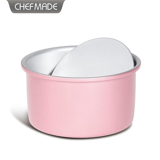 Lernen Sie, Chiffon-Kuchenform Roségold mit 4 Zoll 6 Zoll 8 Zoll 8 Zoll 8-Zoll-Live-Bottom-Backkuchenform 6 Zoll hoch angehobene Live-Bottom-Chiffon-Kuchenform-WK9889