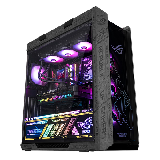 ASUS ROG family bucket 601 Sun God U7 265K/5070ti graphics card/5080 graphics card/5090 graphics card Republic of Gamers console game desktop computer assembly computer U7 265KF boxed + RTX5070TI best-selling eight