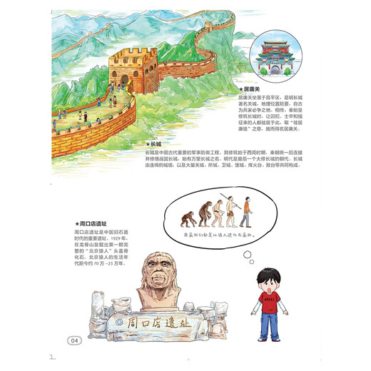 Let’s Travel Together, Traveling Through China (5 volumes in total), a humanistic geography picture book for children