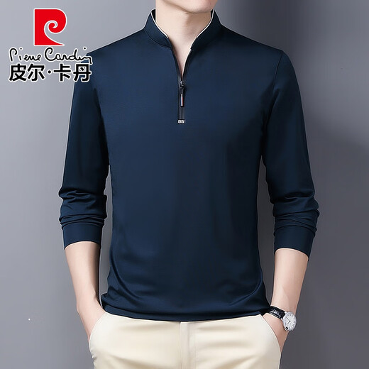 Pierre Cardin 2025 Neuer Herbst-Top-Herbst-Winter-Winter mittleren Männer mit langem Ärmeln Casual Autumn Ständer Kragen Sweatshirt Herbst Strick 6623 Baolan 165