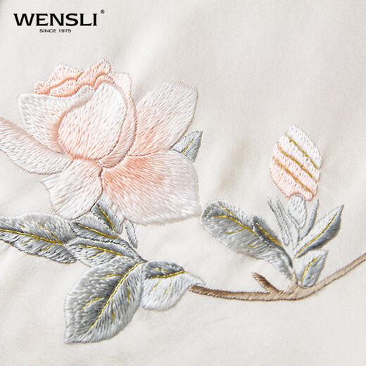 All-Shili Seidenschal Mulberry Seide Frauen su-embroidered Long Schalschal für Mutter Geburtstagsgeschenk für Frauen leichte Luxus Geschenkbox