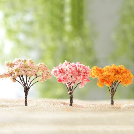 Jingxuan mini artificial tree moss micro landscape diy material landscaping decoration artificial tree ornaments sand table miniature large pine tree