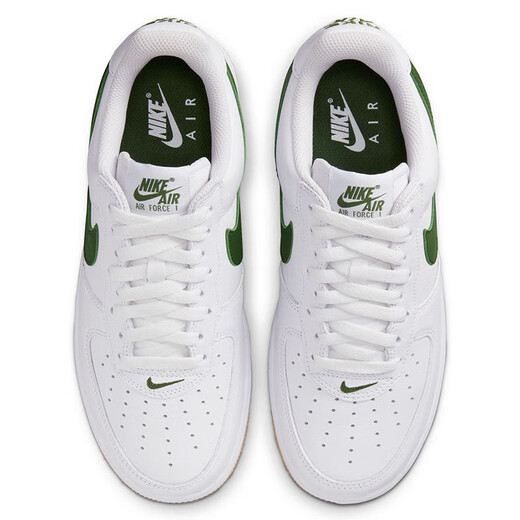
Nike (NIKE) men's shoes summer new Air Force 1 AF1 Air Force No. 1 low-top shoe casual shoes sports shoes FD7039-101 white and green 44.5