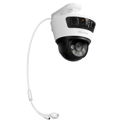 TP-LINK surveillance camera triple splicing panoramic gimbal close-up ball machine outdoor waterproof wireless WiFi high-definition gun ball connection TL-IPC679V-A4 [standard power supply] standard (no memory)