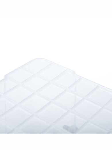 Carrot thickened clothes transparent storage box plastic toy rectangular quilt assembly box extra large storage box short 6630 [44*30*16.5 cooked glue