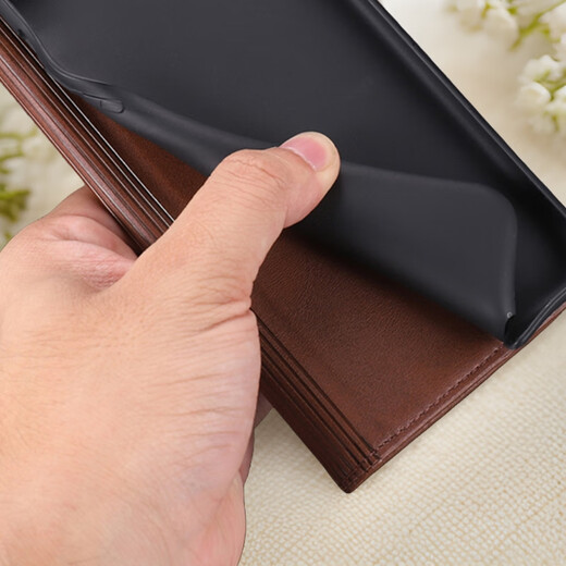 Ju Xiaozhi is suitable for oppoA57 mobile phone case flip leather case PFTM20 wallet card case full-inclusive anti-fall soft inner shell protective case high-end leather magnetic attachment oppo A57 5G [brown]