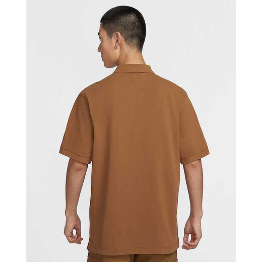 耐克（NIKE）【劲浪体育】男子简约运动通勤时尚polo衫翻领T恤FN3895-281 图色 S
