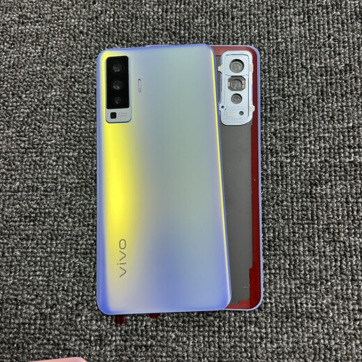 Vivo brand original vivox50 back cover glass x50Pro mobile phone back case battery cover glass back cover x60pr X50 liquid oxygen pure back cover with frame lens