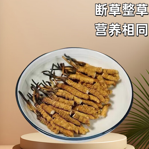 Xina Tibet Que High-altitude Cordyceps Cordyceps Broken Grass Large bottles High-altitude Self-use authentic home outfits Tibet Naqu Broken Grass 10 grams pack 1 gram hair 11 grams