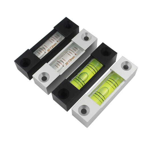 Shangruilong hochpräzise horizontale Blasenperlen-Streifenebene, mechanische Streifenebene, Wasserwaage, Wasserwaage, Ventilator, weiße Schale, Kunststoffmodell