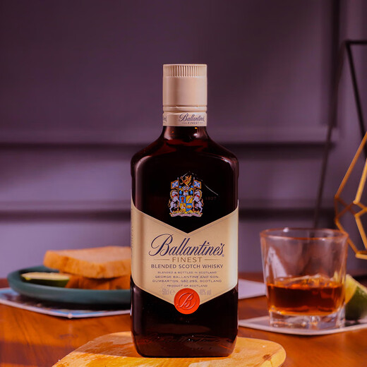 百龄坛（Ballantine’s）特醇 苏格兰调和型威士忌 500ml 
