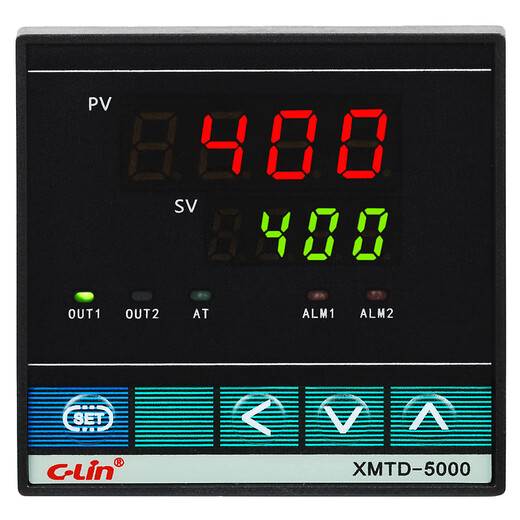 欣灵电气智能温控仪XMTD-5000 5211/5212/5511/5011/5012数显表温 XMTD-5012 PT100 400 开关式继