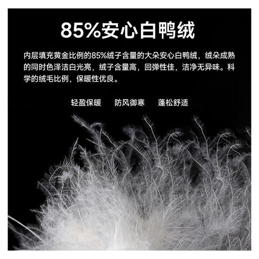 SATCHI Men's Men's Down Windbreaker 2025 Winter New Lapel Duck Down Business Executive Jacket Thick Licorice Gray 50